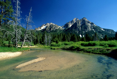 Sawtooth Mountains above Stanley Lake, ID ©William H. Mullins Sawtooth Mountains above Stanley Lake ©William H. Mullins